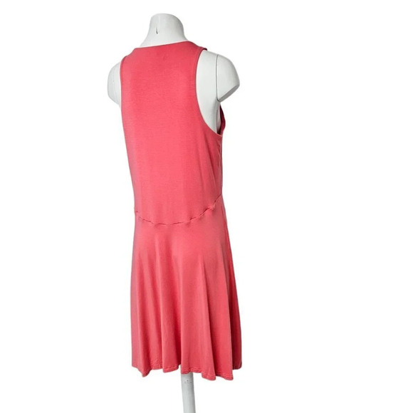 Athleta Santorini Thea Dress Pink High Neck  Size Medium - Picture 7 of 7